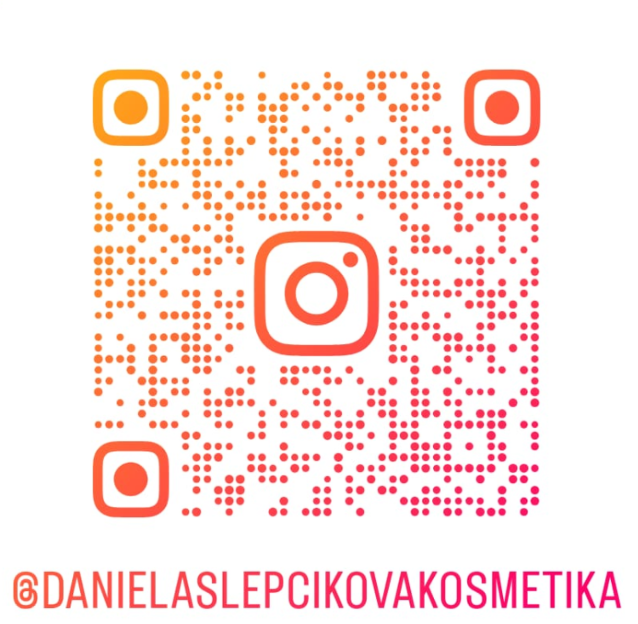 QR kód Instagram